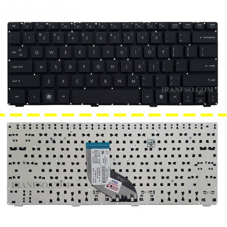 کیبرد لپ تاپ اچ پی ProBook 4230 مشکی-اینترکوچک بدون فریم
