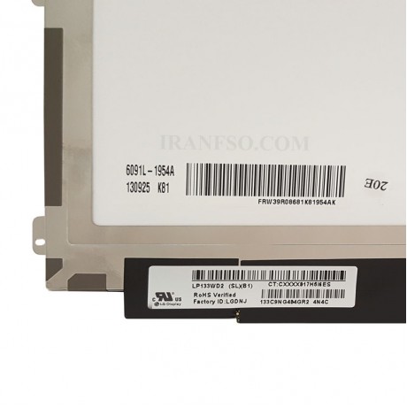 ال ای دی لپ تاپ ال جی 13.3 LP133WD2-SLB1 نازک 40 پین رزولوشن بالا
