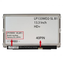 ال ای دی لپ تاپ ال جی 13.3 LP133WD2-SLB1 نازک 40 پین رزولوشن بالا