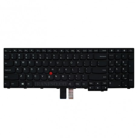 کیبرد لپ تاپ لنوو ThinkPad E550 مشکی-با موس-بافریم
