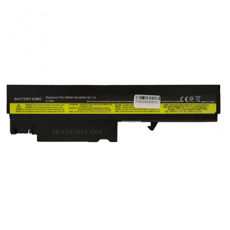 باطری Battery Laptop Lenovo ThinkPad T40 R50 6Cell