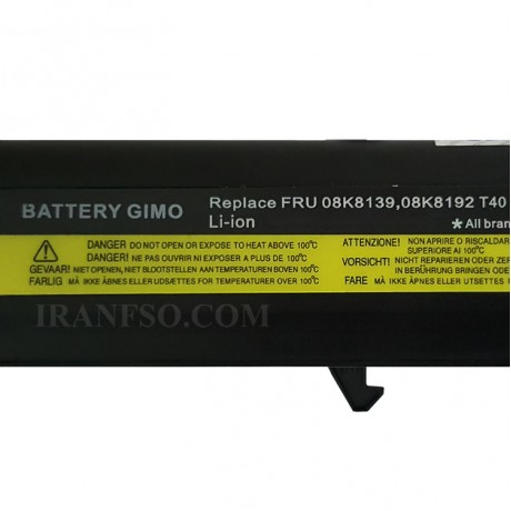 باطری Battery Laptop Lenovo ThinkPad T40 R50 6Cell