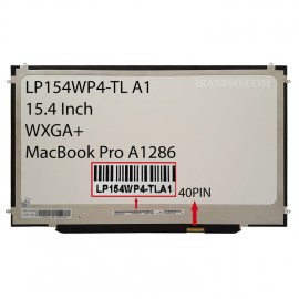ال ای دی لپ تاپ ال جی 15.4 LP154WP4-TLA1 نازک 40 پین برای اپل MacBook Pro A1286