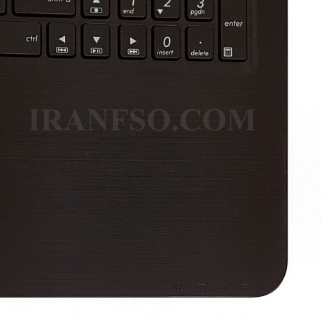 کیبرد لپ تاپ ایسوس VivoBook X555L مشکی با قاب C قهوه ای