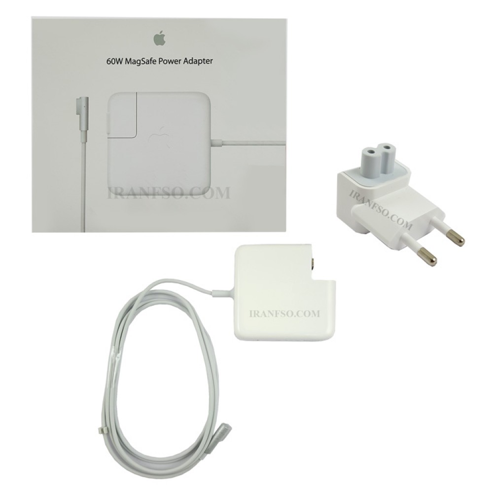 آداپتور لپ تاپ اپل Magsafe1 60W Gimo Plus با پک