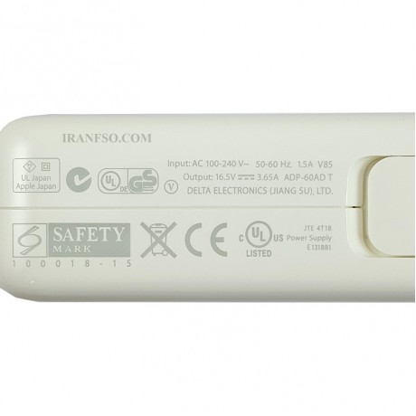 آداپتور لپ تاپ اپل Magsafe1 60W Gimo Plus با پک