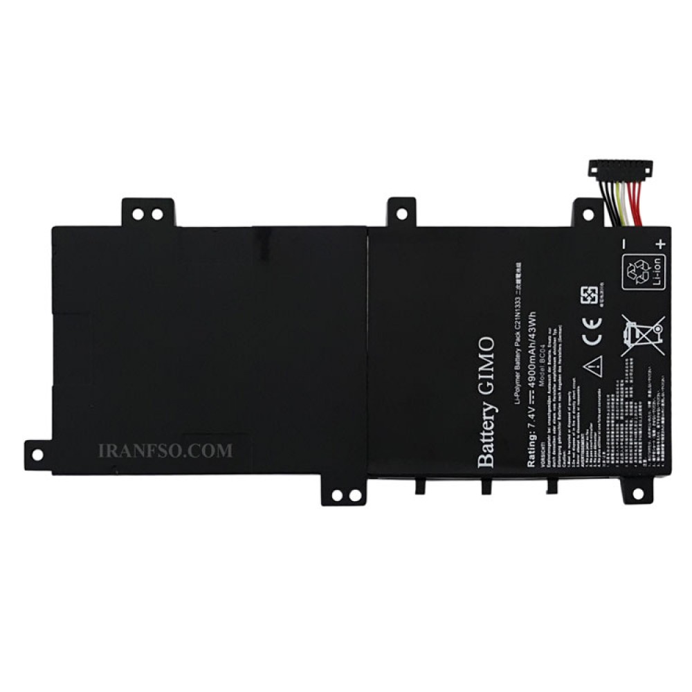 باطری Battery Laptop Asus TransFormer Book Flip TP550 C21N1333 Black Internal