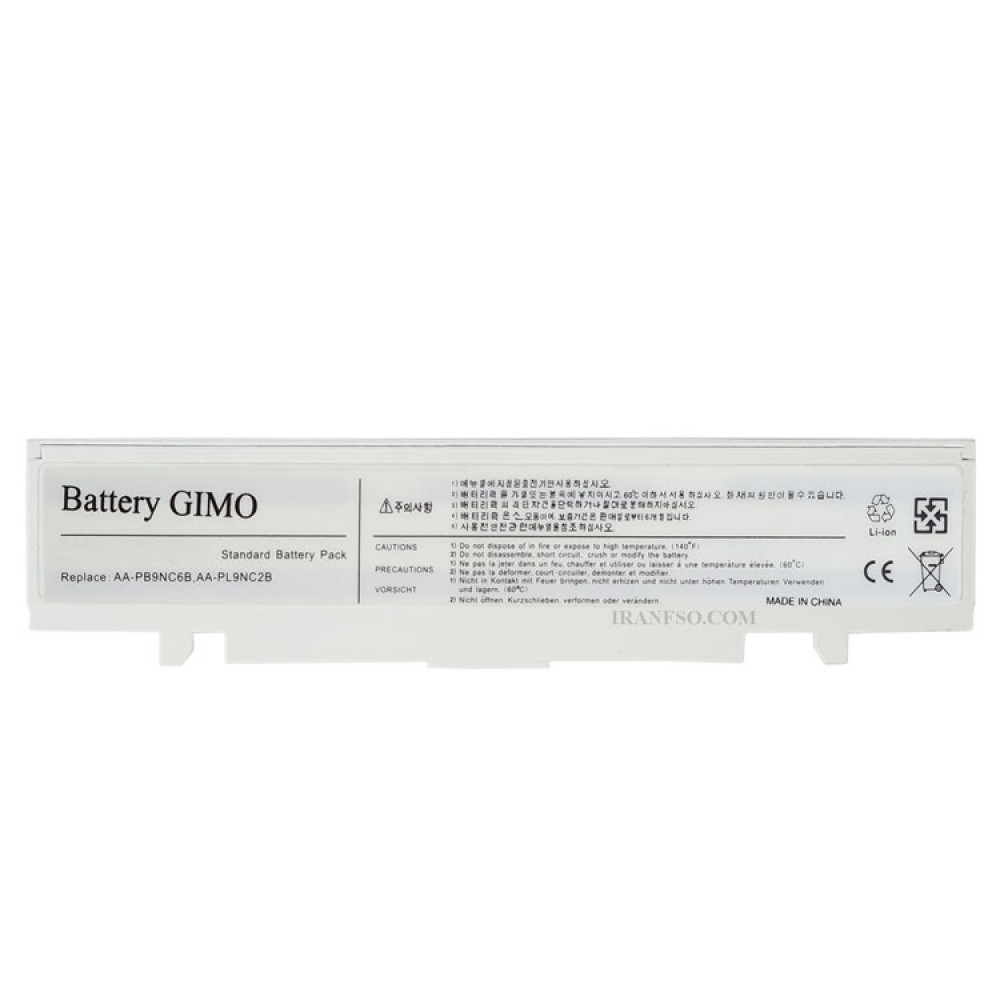 باطری Battery Laptop Samsung R468 R528 R580 6Cell White