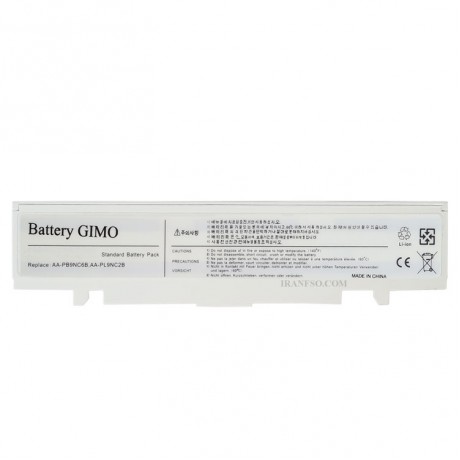 باطری Battery Laptop Samsung R468 R528 R580 6Cell White