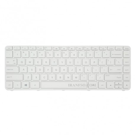کیبرد لپ تاپ اچ پی Keyboard HP Pavilion 14-N White-With Frame