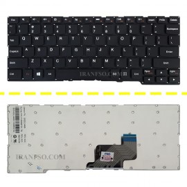 کیبرد لپ تاپ لنوو Ideapad 300-11IBR مشکی-اینترکوچک بدون فریم