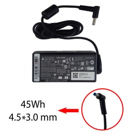 آداپتور لپ تاپ اچ پی 19.5V 2.37A Gimo Plus سرفیش آبی