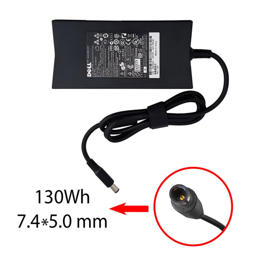 آداپتور لپ تاپ دل 19.5V 6.7A Slim