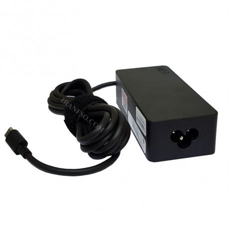 آداپتور لپ تاپ لنوو 20V 3.25A_15V 3A_9V 2A_5V 2A Type C_Gimo Plus مستطیلی