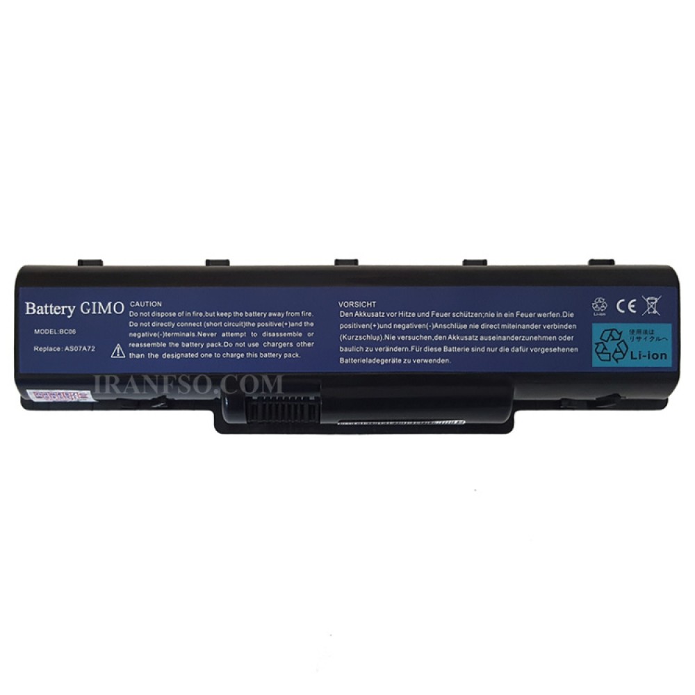 باتری لپ تاپ ایسر Battery Acer Aspire 4310 6Cell