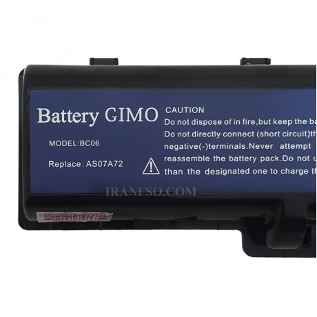 باتری لپ تاپ ایسر Battery Acer Aspire 4310 6Cell