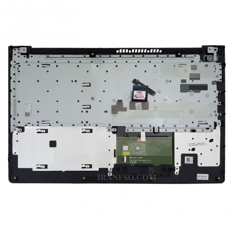 کیبرد لپ تاپ لنوو IdeaPad 310-15 مشکی-با قاب C نوک مدادی به همراه تاچ پد