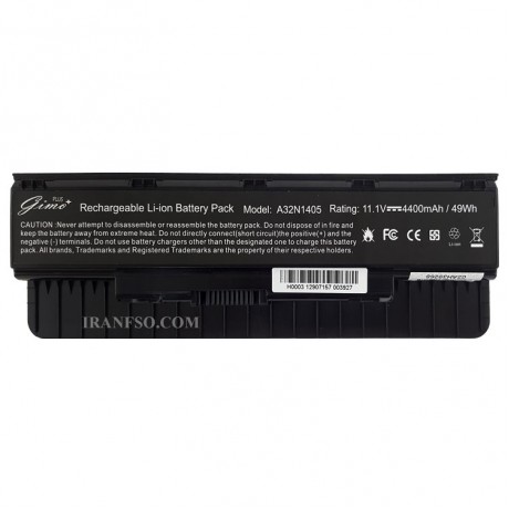 باتری لپ تاپ ایسوس Battery Asus N551 Gimo Plus مشکی-49 وات ساعت