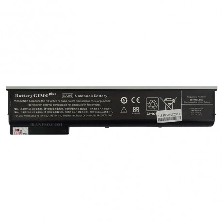 باتری لپ تاپ اچ پی ProBook 650-G1_CA06-6Cell Gimo Plus مشکی-49 وات ساعت