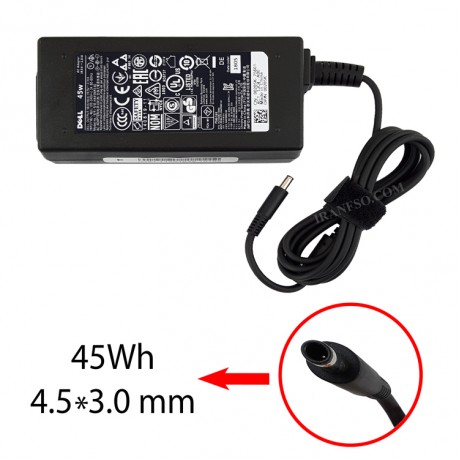شارژر و آداپتور لپ تاپ دل XPS 13 L321x