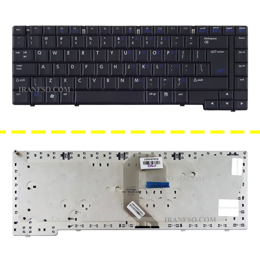 کیبرد لپ تاپ اچ پی Compaq 6510 مشکی