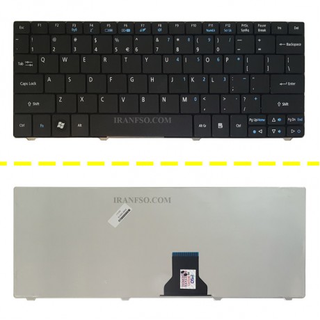کیبورد لپ تاپ ایسر Aspire one 751h