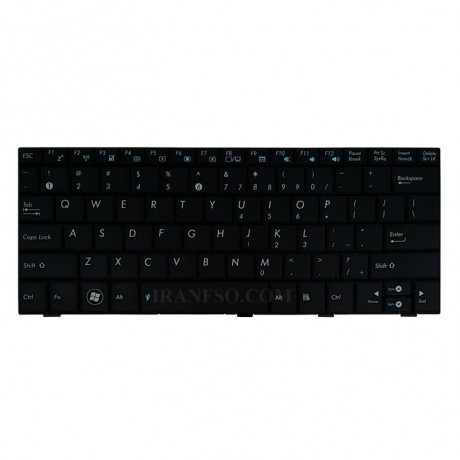 کیبرد لپ تاپ ایسوس Eee PC 1005 مشکی-بدون فریم فلت باریک
