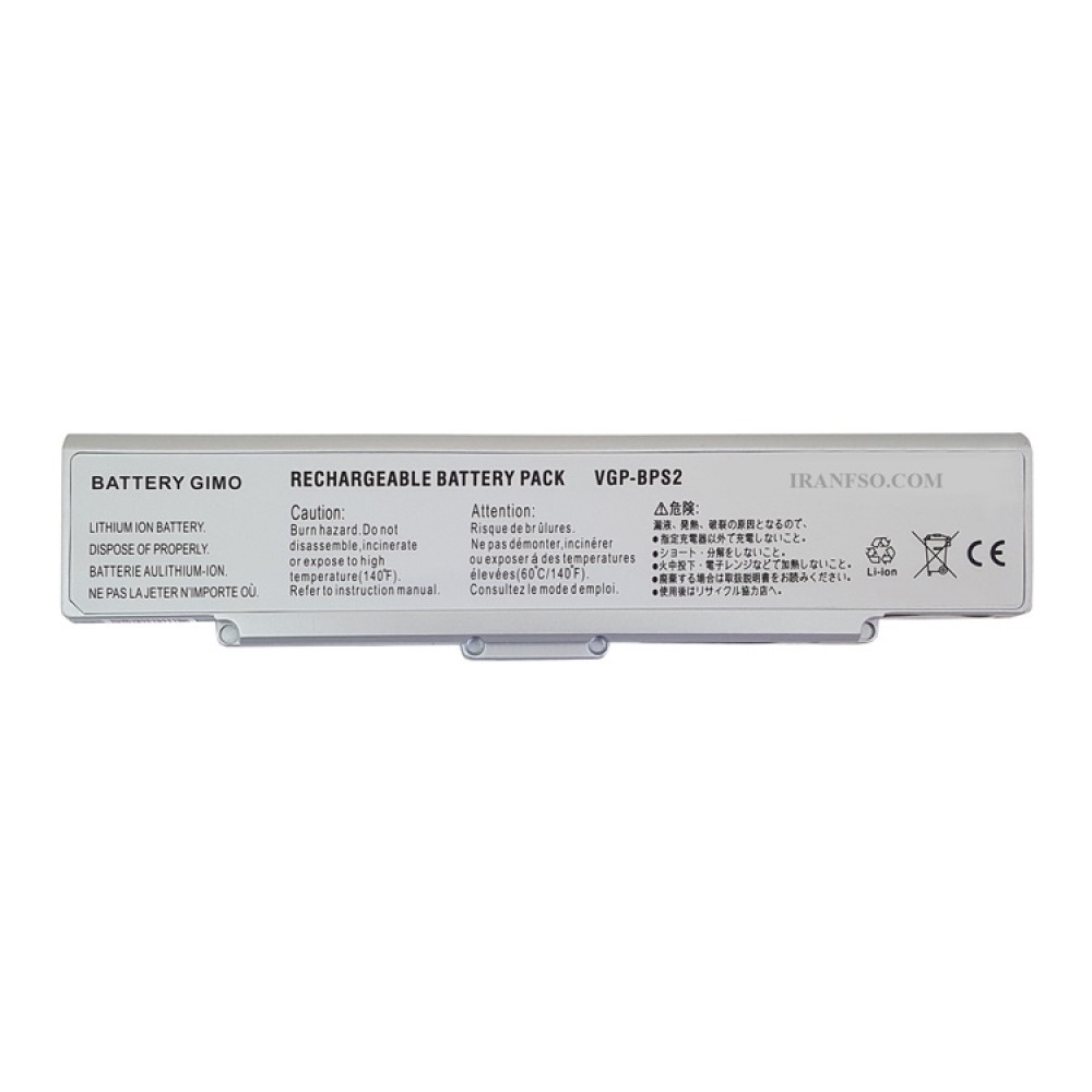 باطری Bps2 6cell silver