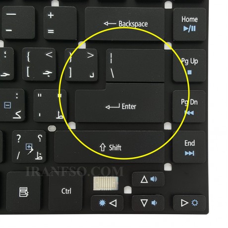 کیبورد لپ تاپ ایسر Aspire 4830t