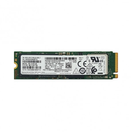 هارد SSD لپ تاپ 512 گیگابایت سامسونگ M2 NVME 2280