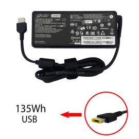 آداپتور لپ تاپ لنوو 20V 6.76A Gimo Plus سر یو اس بی