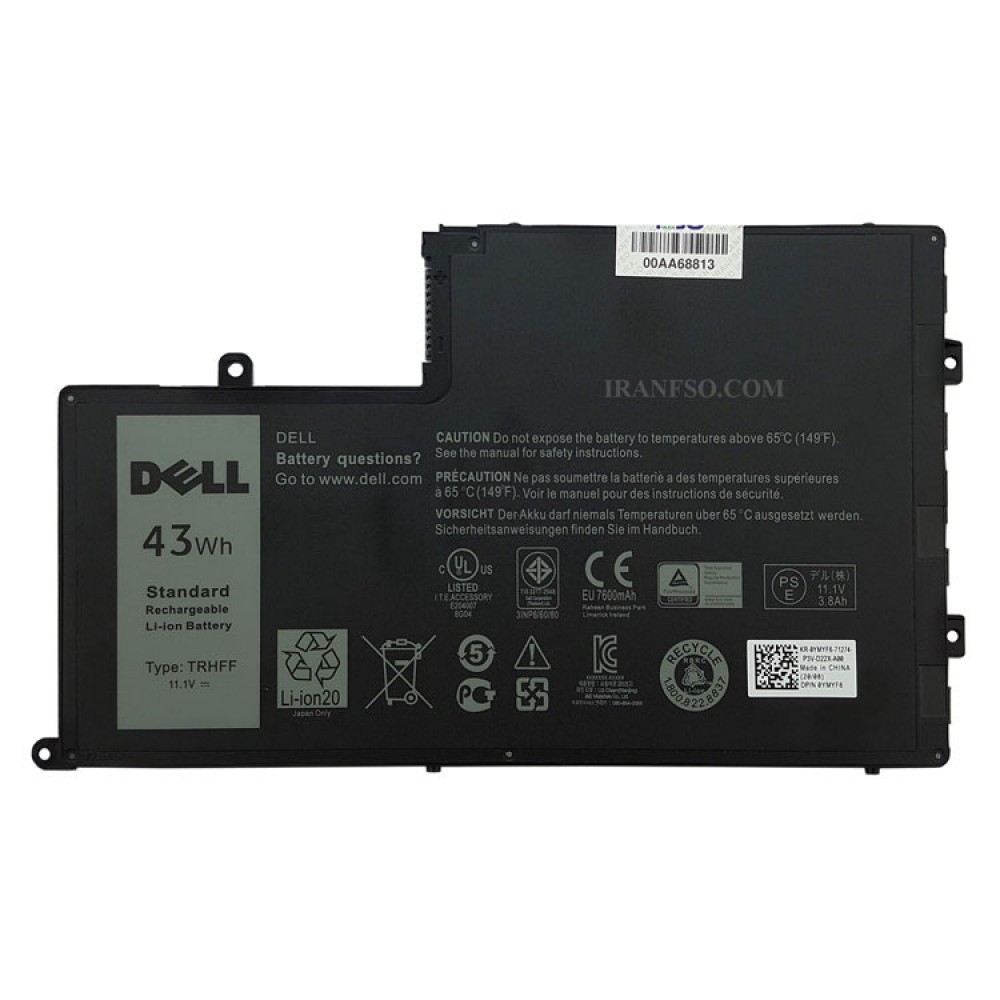 باتری لپ تاپ دل Inspiron 15-5557_TRHFF-0PD19 داخلی-اورجینال