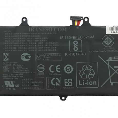 باتری لپ تاپ ایسوس ROG GX501_C41N1712 داخلی-اورجینال