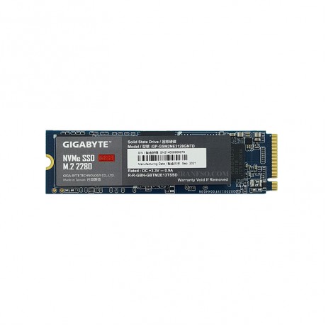 هارد SSD لپ تاپ 128 گیگابایت Gigabyte M.2-2280 NVME گارانتی آواژنگ