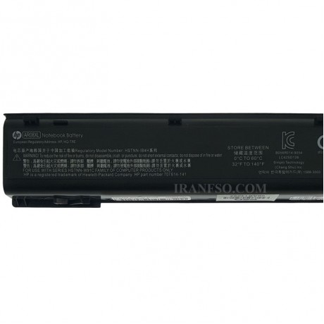 باتری لپ تاپ اچ پی ZBook 15-G1_15-G2_AR08_8Cell مشکی-60 وات ساعت