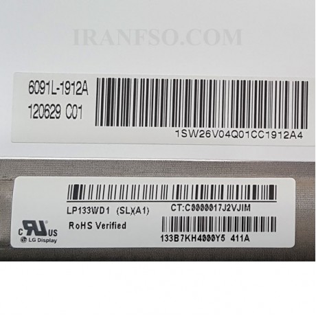 ال ای دی تبلت ال جی 13.3 LP133WD1-SLA1 نازک 40 پین IPS_1600x900