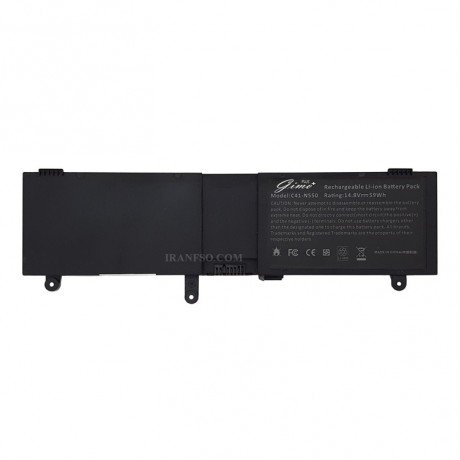 باتری لپ تاپ ایسوس N550 Q550 Gimo Plus مشکی داخلی-59 وات ساعت