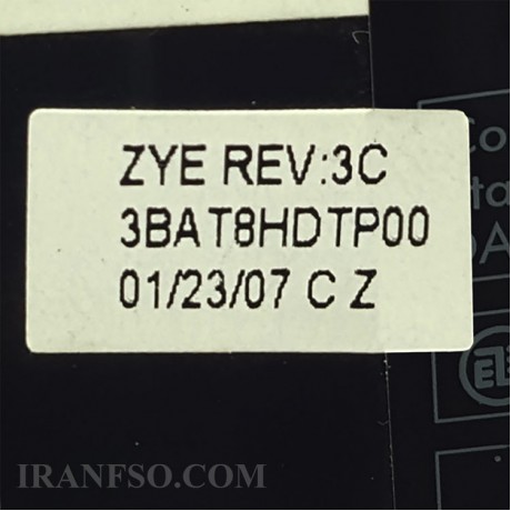 درب هارد لپ تاپ اچ پی Pavilion DV6000_3BAT8HDTP00 مشکی