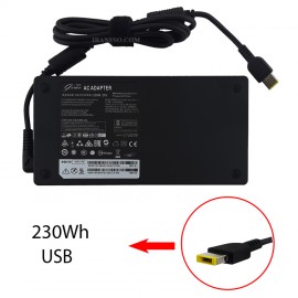 آداپتور لپ تاپ لنوو 20V 11.5A Gimo Plus سر یو اس بی