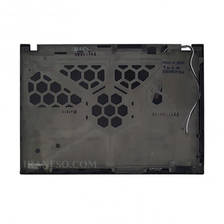 قاب پشت ال سی دی لپ تاپ لنوو ThinkPad T61 مشکی دست دوم