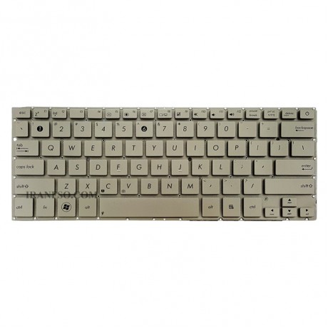 کیبرد لپ تاپ ایسوس ZenBook UX31 نقره ای-اینترکوچک-بدون فریم با کلید پاور