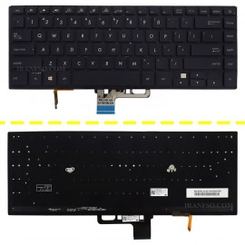کیبرد لپ تاپ ایسوس ZenBook Pro UX550 مشکی-اینترکوچک-بابک لایت و کلید پاور
