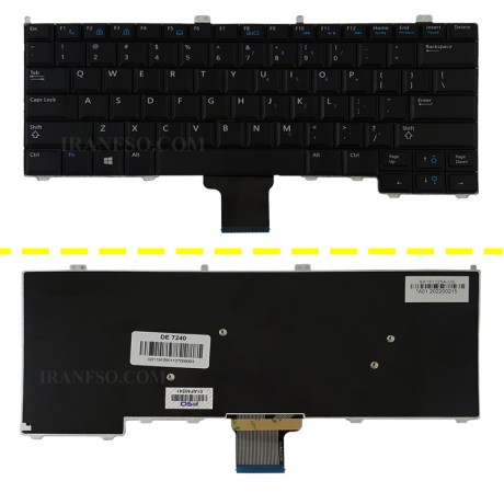 کیبرد لپ تاپ دل Latitude E7240 مشکی