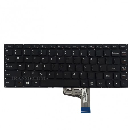 کیبرد لپ تاپ لنوو IdeaPad 700S-14ISK مشکی-اینترکوچک-بدون فریم