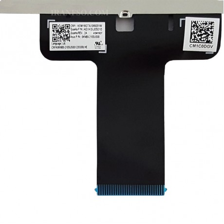 کیبرد لپ تاپ ایسوس VivoBook S433 مشکی-اینترکوچک-بدون بک لایت-بدون فریم با کلید پاور