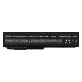 باتری لپ تاپ ایسوس Battery Asus A32-N61-6Cell Gimo Plus مشکی-49 وات ساعت