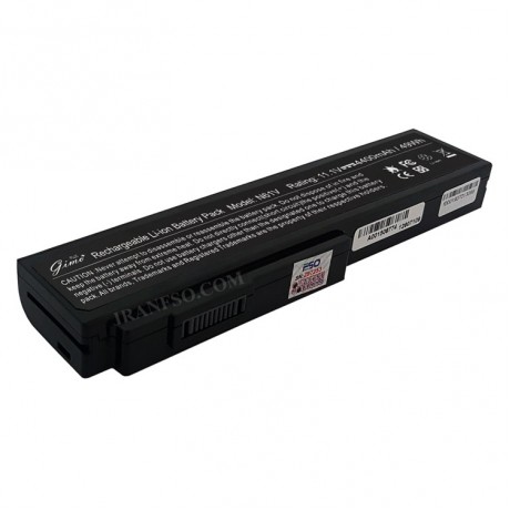 باتری لپ تاپ ایسوس Battery Asus A32-N61-6Cell Gimo Plus مشکی-49 وات ساعت