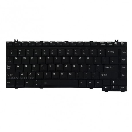 کیبرد لپ تاپ توشیبا Keyboard Toshiba Satellite Pro A10 مشکی دست دوم