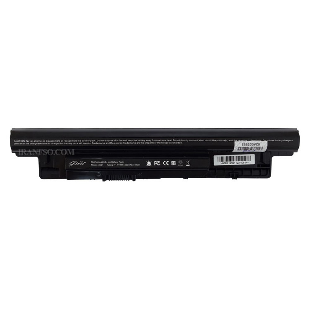 باتری لپ تاپ دل Battery Laptop Dell Inspiron 3521_6Cell Gimo Plus مشکی-4400 میلی آمپر ساعت