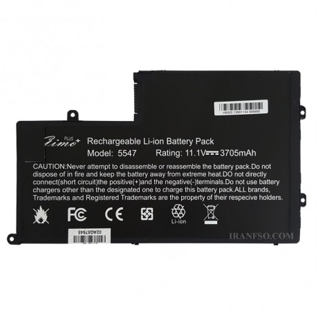 باتری لپ تاپ دل Inspiron 15-5557_TRHFF-0PD19 Gimo Plus مشکی-داخلی